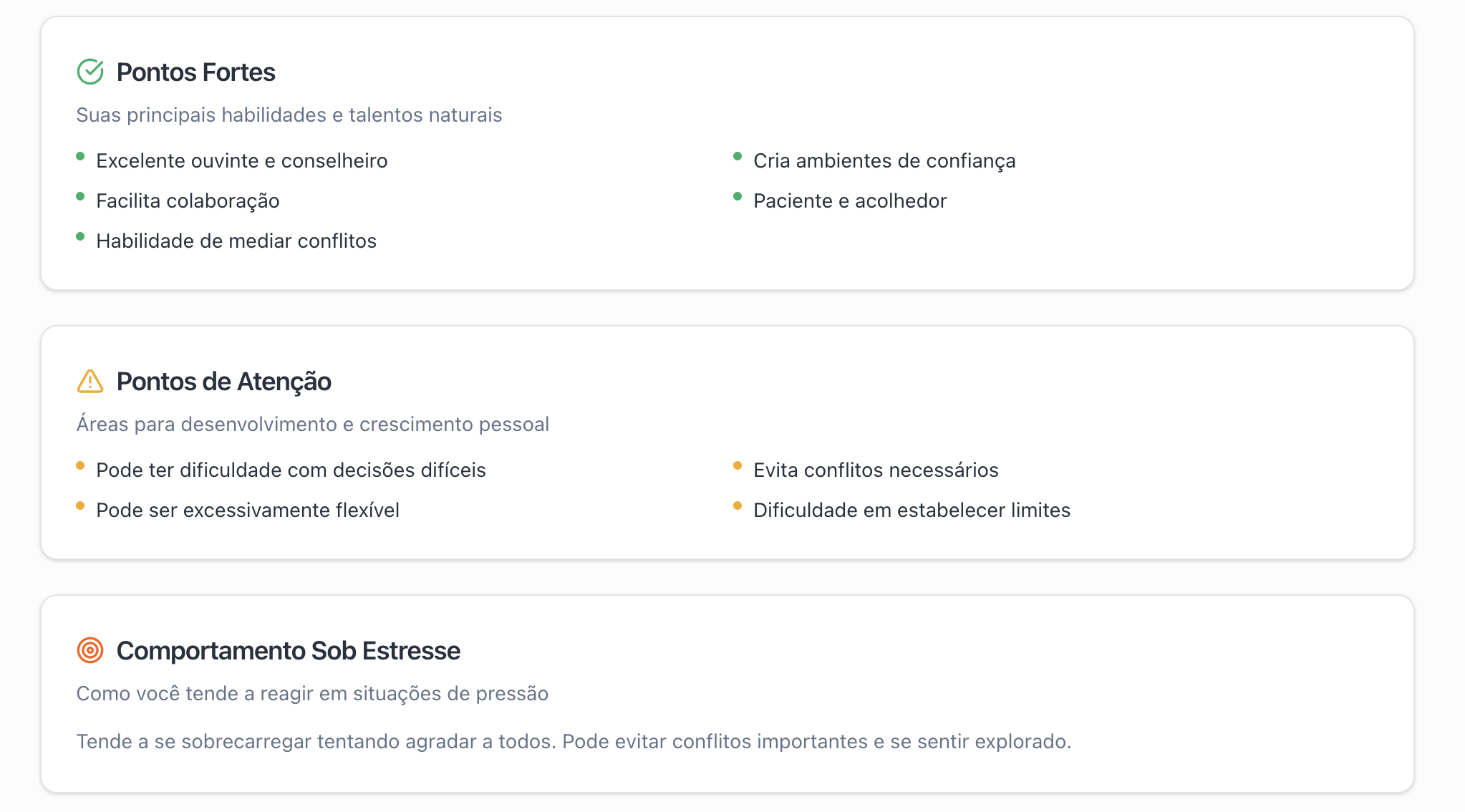 Pontos Fortes